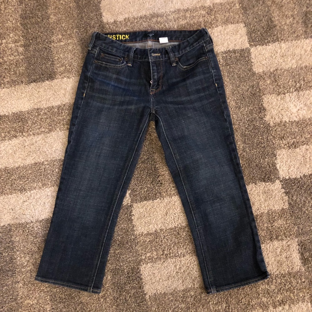 💥3/$20!!! J Crew cropped stretch capris W25